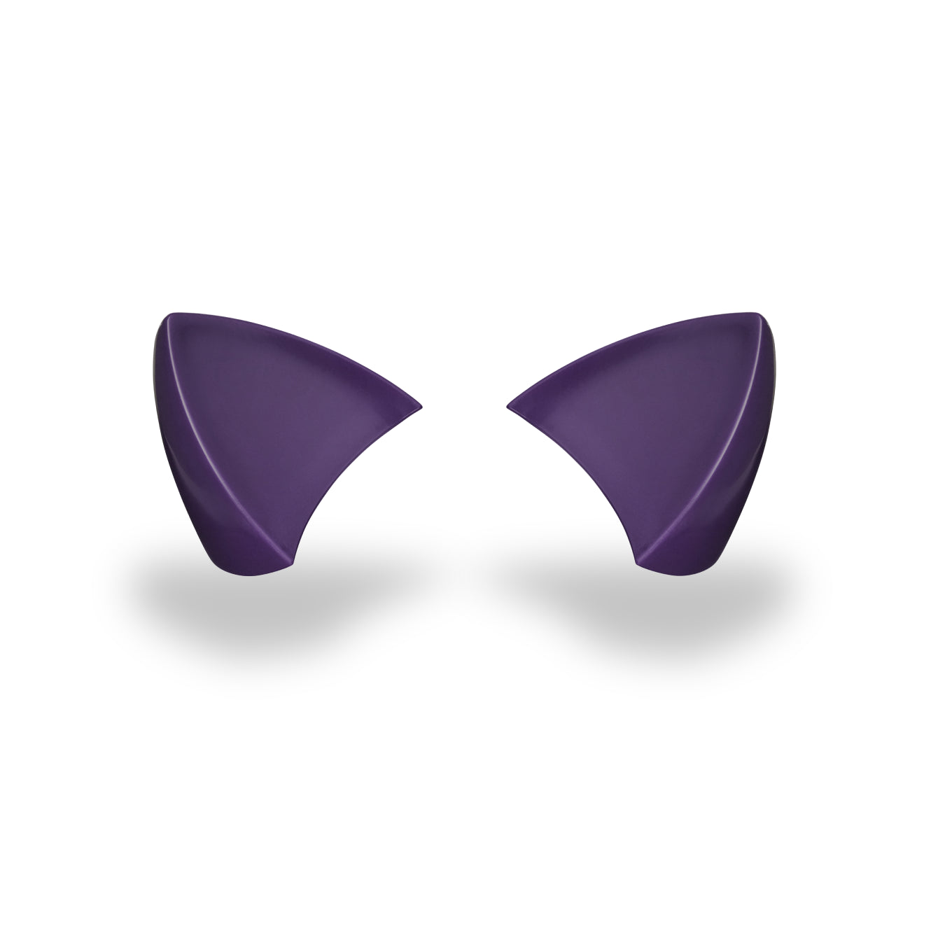 ears and tails for motorcycle helmet Cat Ears Purple - Motorcycle Helmet Accessory