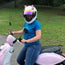 Cat Ears Pink - Motorcycle Helmet Accessory
