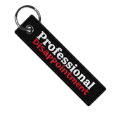 Professional Disappointment - Motorcycle Keychain