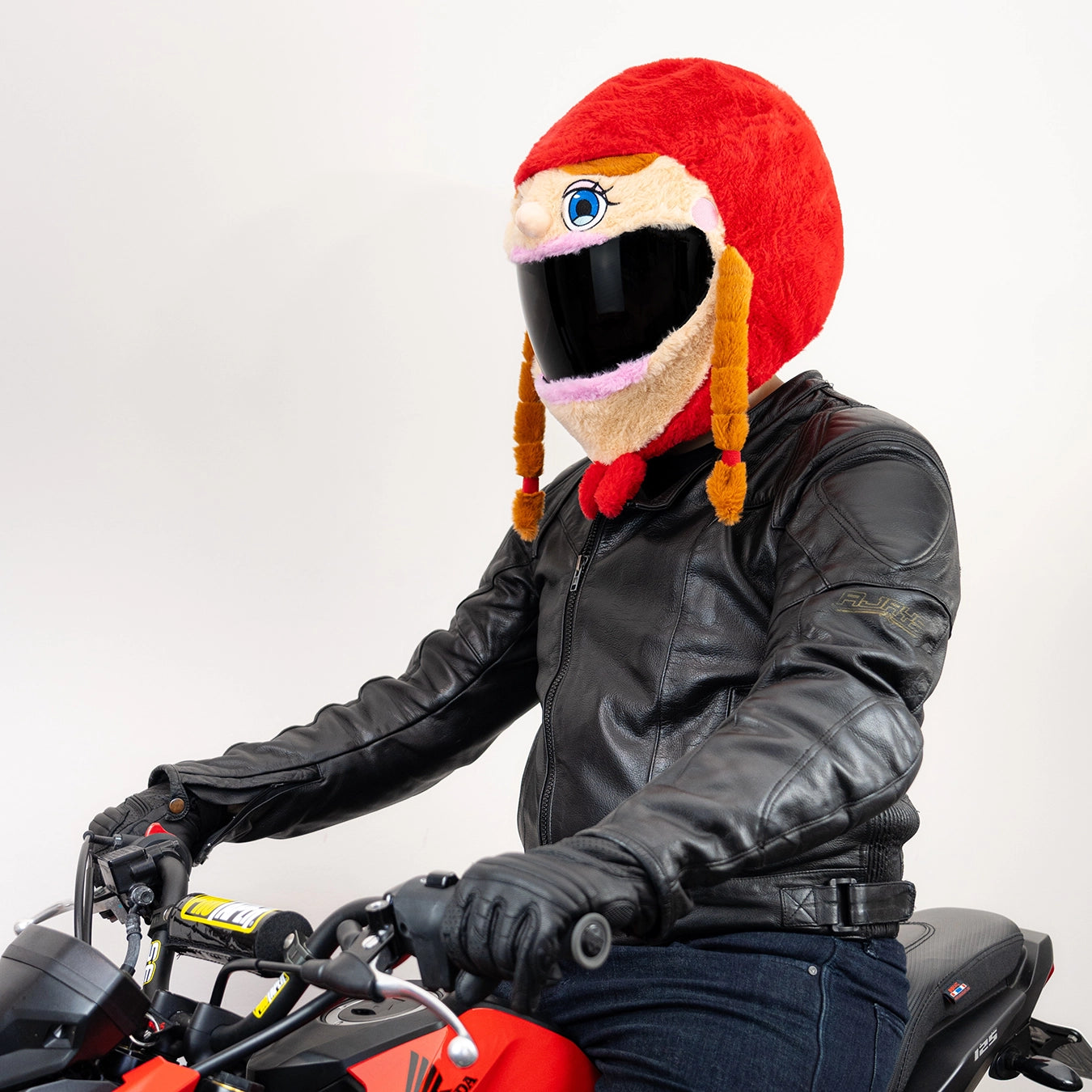 Motorcycle Helmet Cover - Red Riding Hood Motorcycle Helmet Cover - Red Riding Hood