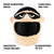 Motorcycle Helmet Cover - Robber