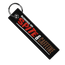 Running On Spite & Caffeine - Motorcycle Keychain