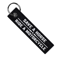 Save A Horse Ride A Motorcycle - Motorcycle Keychain