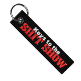 Keys To The Shit Show - Motorcycle Keychain