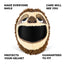 Motorcycle Helmet Cover - Sloth