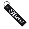 Slow - Motorcycle Keychain