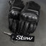 Slow - Motorcycle Keychain