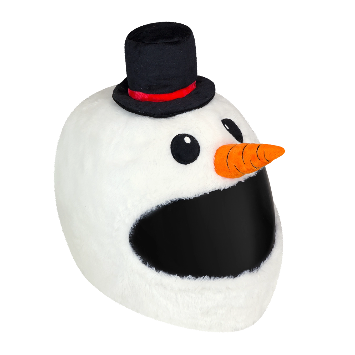 fedora motorcycle helmet Motorcycle Helmet Cover - Snowman