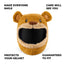 Motorcycle Helmet Cover - Teddy Bear
