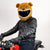 Motorcycle Helmet Cover - Teddy Bear