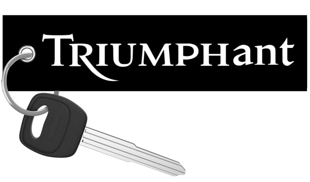 Triumphant - Motorcycle Keychain