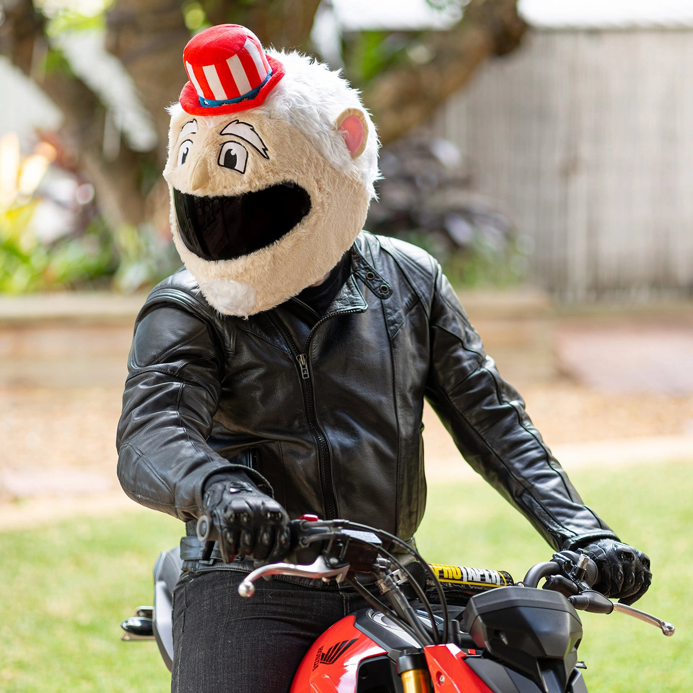 funny adult motorcycle helmets Motorcycle Helmet Cover - Uncle Sam