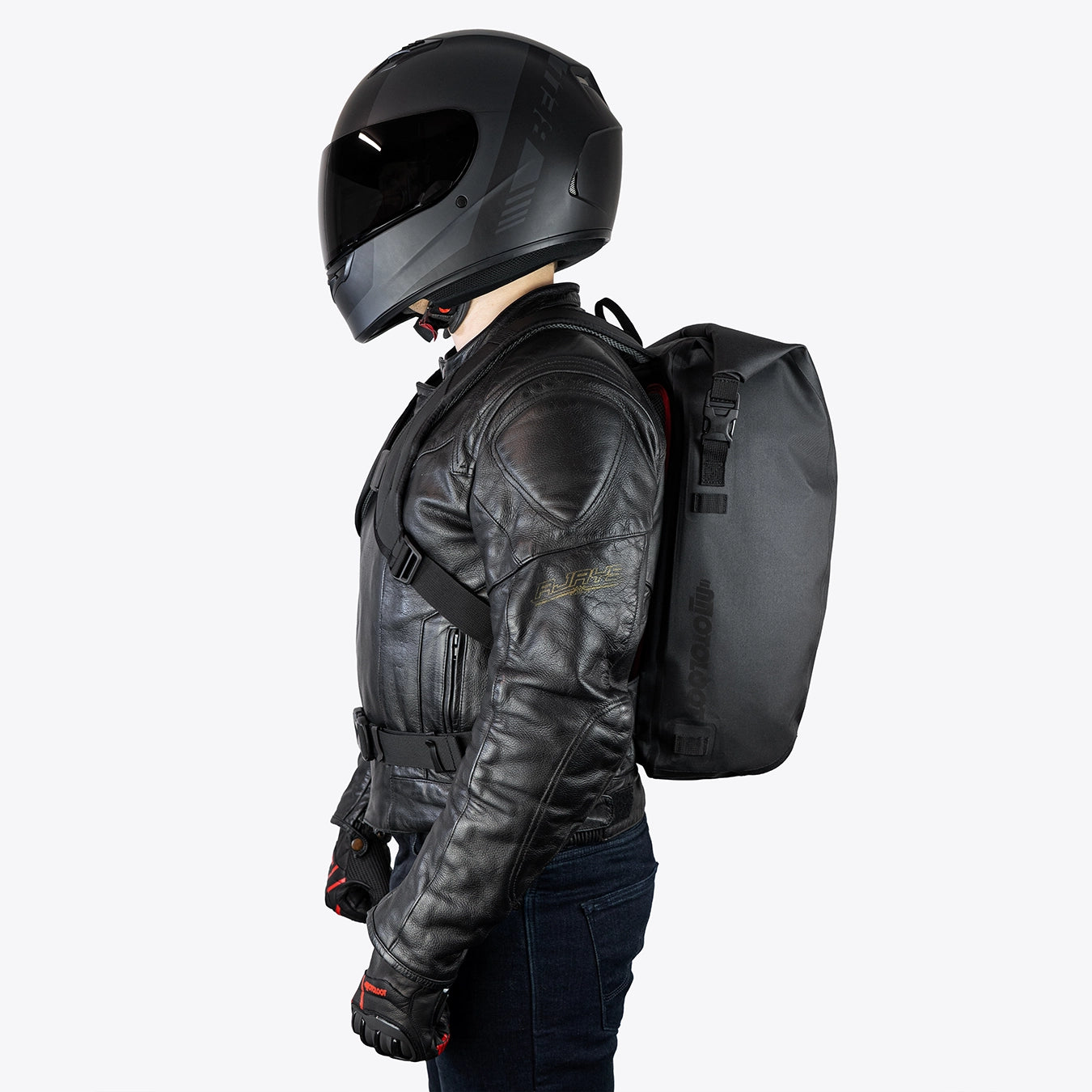 backpack that can fit a motorcycle helmet Waterproof Motorcycle Backpack