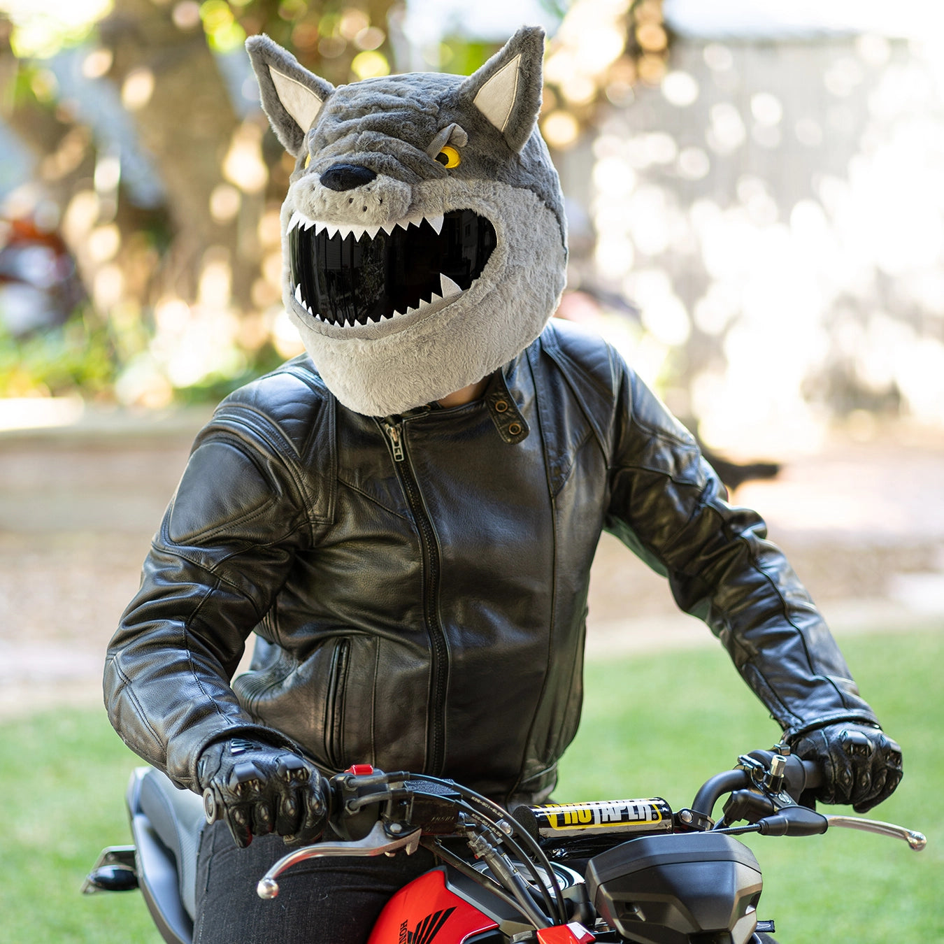 Motorcycle Helmet Cover - Wolf Motorcycle Helmet Cover - Wolf