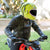 Motorcycle Helmet Cover - Zombie