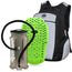 Insanely Reflective Motorcycle Backpack + Both