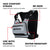 Insanely Reflective Motorcycle Chest Rig Pro Rig only + Protector Full kit