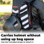 Waterproof Motorcycle Backpack - (Glowrider) Reflective No Protector Add Protector