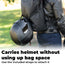 Waterproof Motorcycle Backpack - Blackout No Protector Add Protector