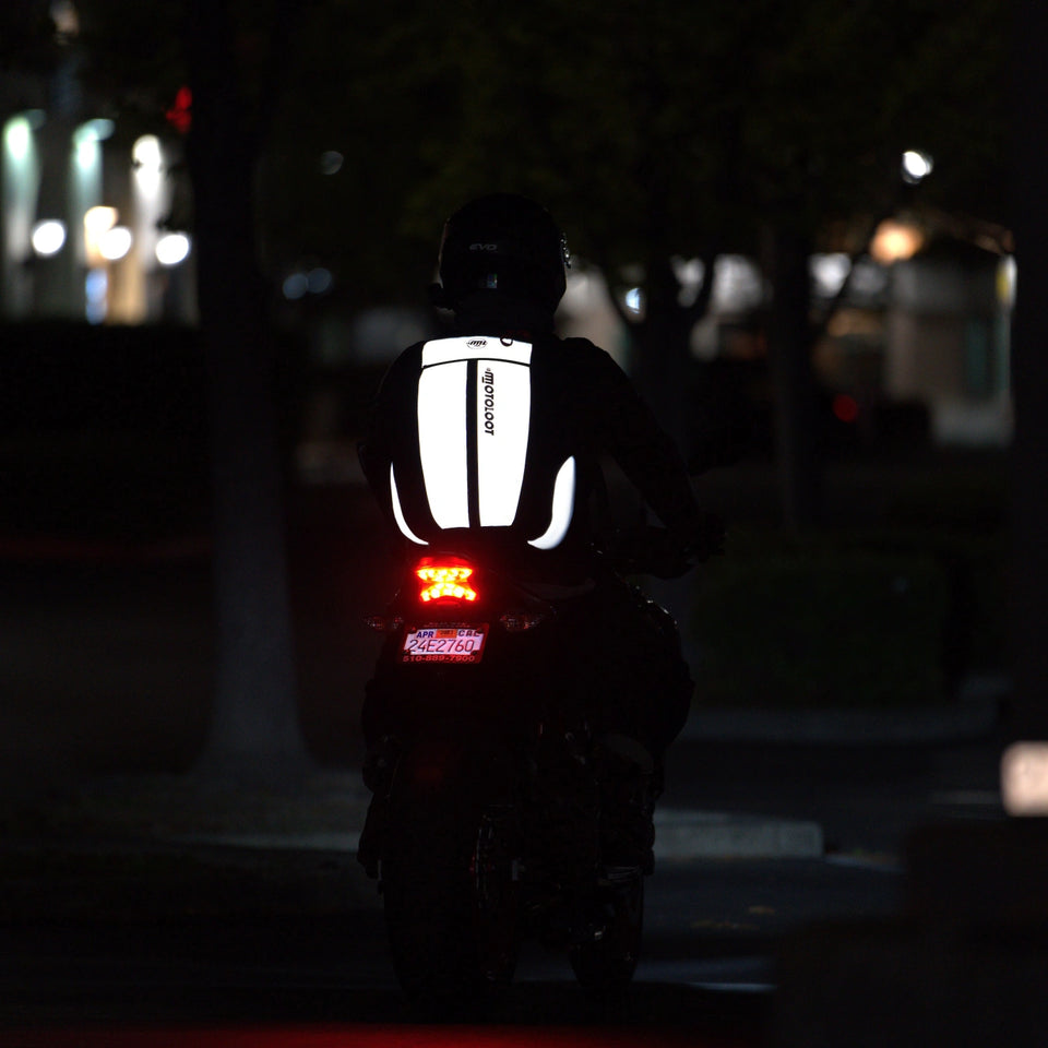 At night, drivers see light. Not motorcycles.