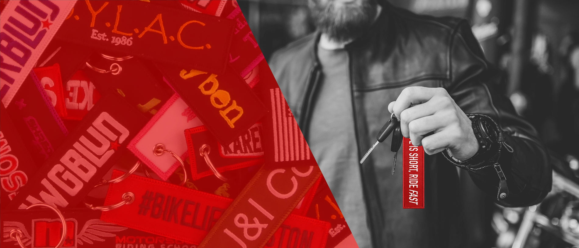 Custom Motorcycle Key Tags - Moto Loot