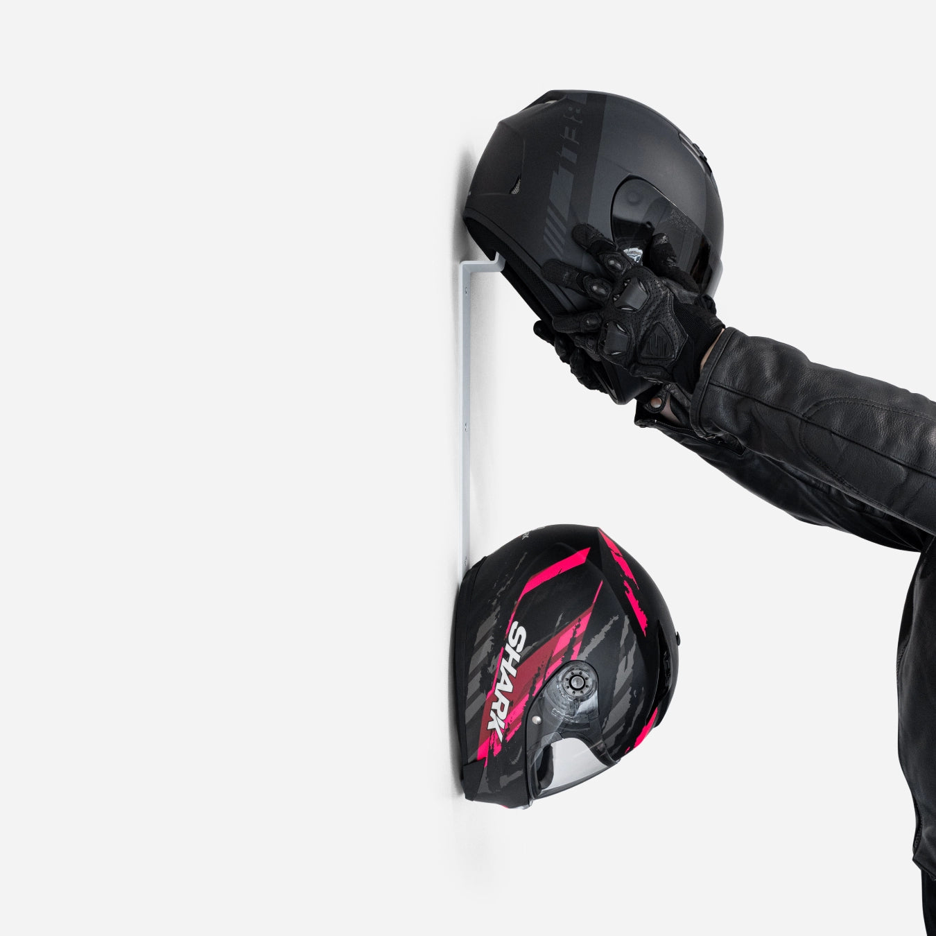 Motorcycle helmet holder hotsell