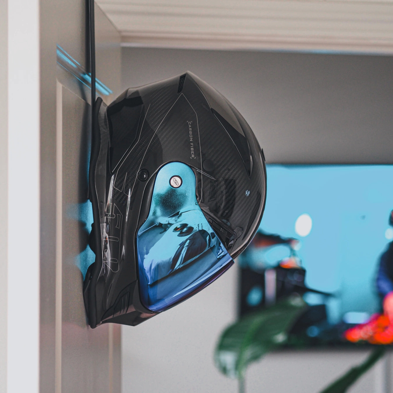 condor motorcycle helmet hangers Motorcycle Helmet Rack (Over Door) by Moto Loot