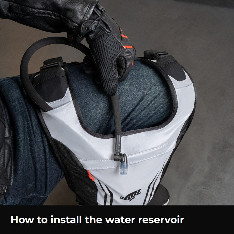 Insanely Reflective Motorcycle Chest Rig Pro Full kit