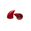 Small Horns Red - Motorcycle Helmet Accessory