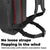 Waterproof Motorcycle Backpack - Blackout No Protector Add Protector