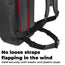 Waterproof Motorcycle Backpack - Blackout No Protector Add Protector