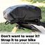 Waterproof Motorcycle Backpack - Blackout No Protector Add Protector