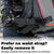 Waterproof Motorcycle Backpack - Blackout No Protector Add Protector