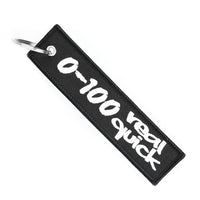 0-100 real quick - Motorcycle Keychain - Moto Loot