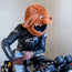 Motorcycle Helmet Cover - Dog