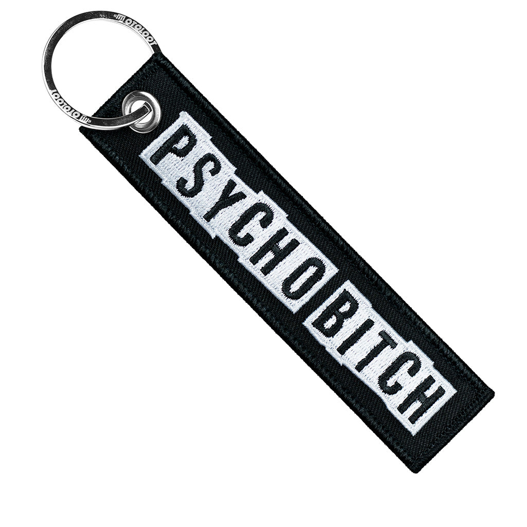 Psycho Bitch - Motorcycle Keychain