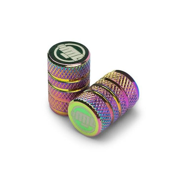 Oil slick online valve caps