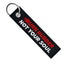 Burn Rubber Not Your Soul - Motorcycle Keychain
