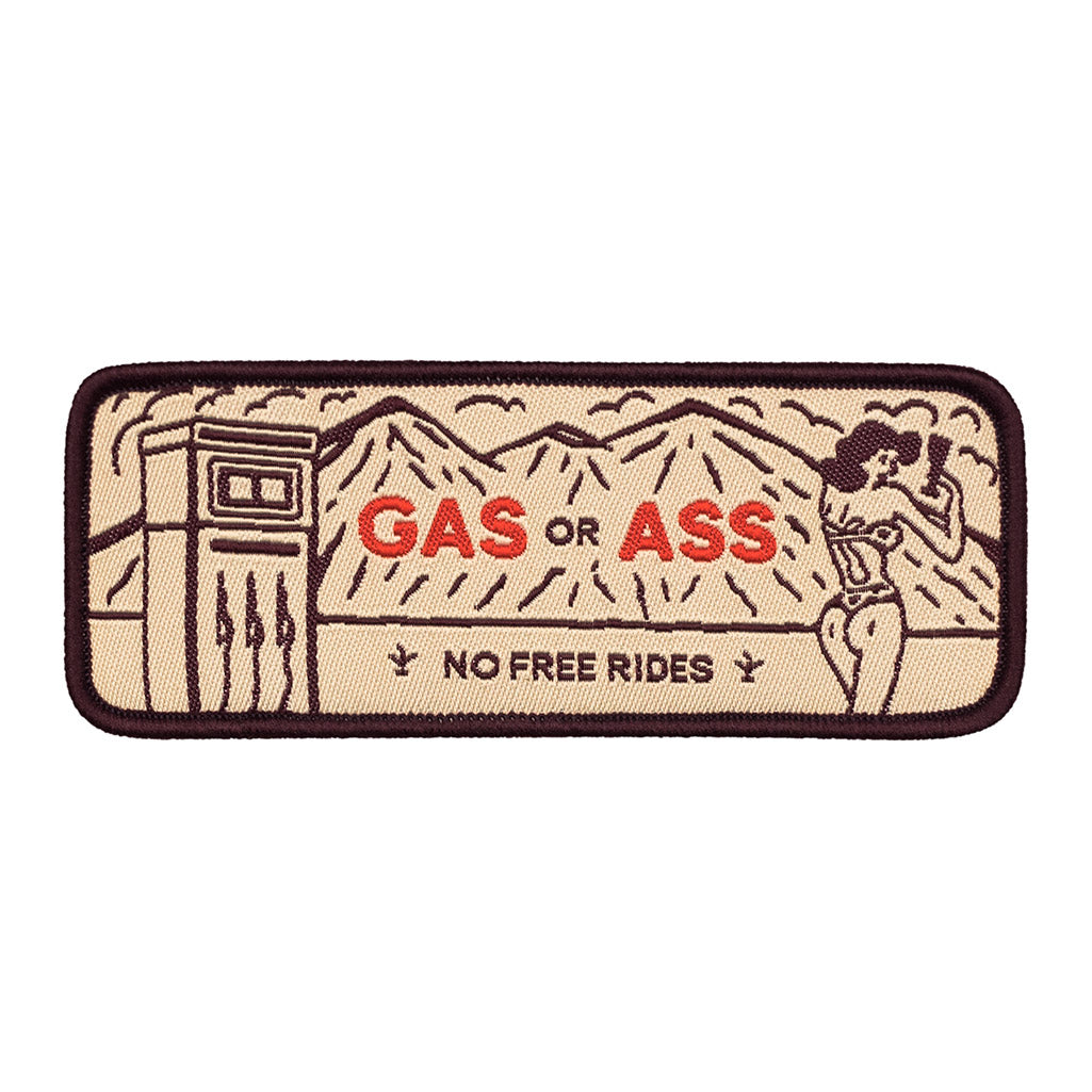 Gas or Ass - Motorcycle Patch