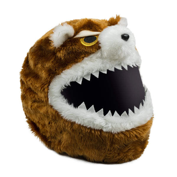 bears head motorcycle helmet Motorcycle Helmet Cover - Bear