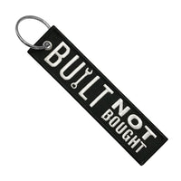 Built Not Bought - Motorcycle Keychain