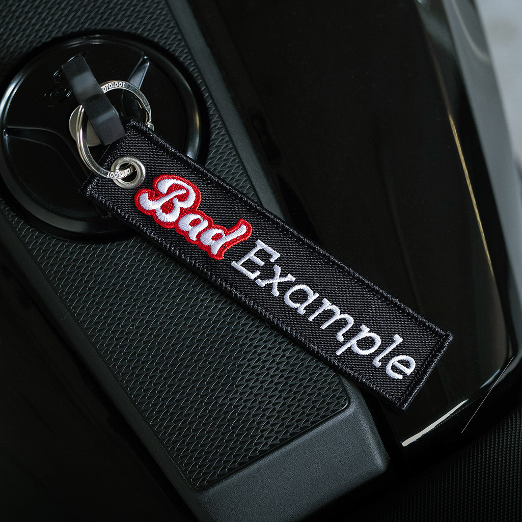 Bad Example - Motorcycle Keychain - Moto Loot