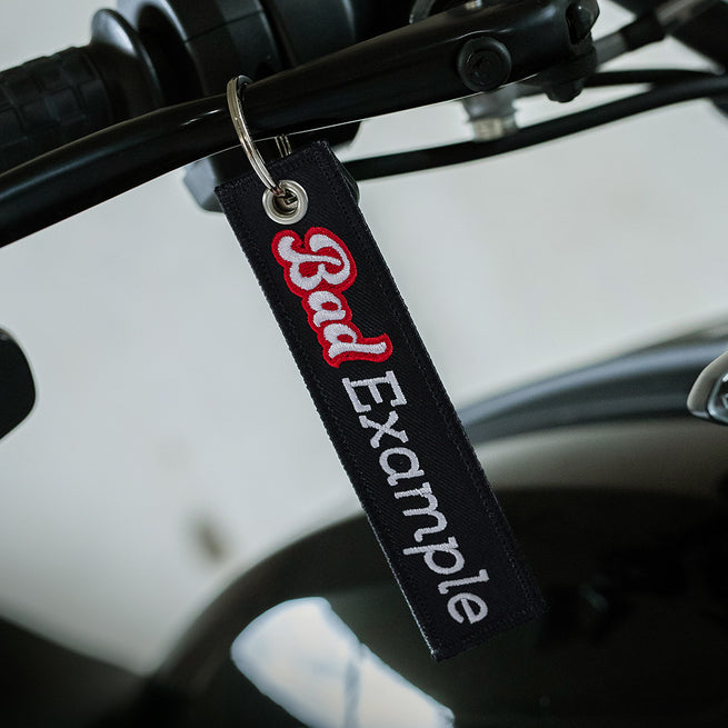 Bad Example - Motorcycle Keychain - Moto Loot