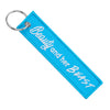 Beaty and Her Beast - Blue Motorcycle Keychain