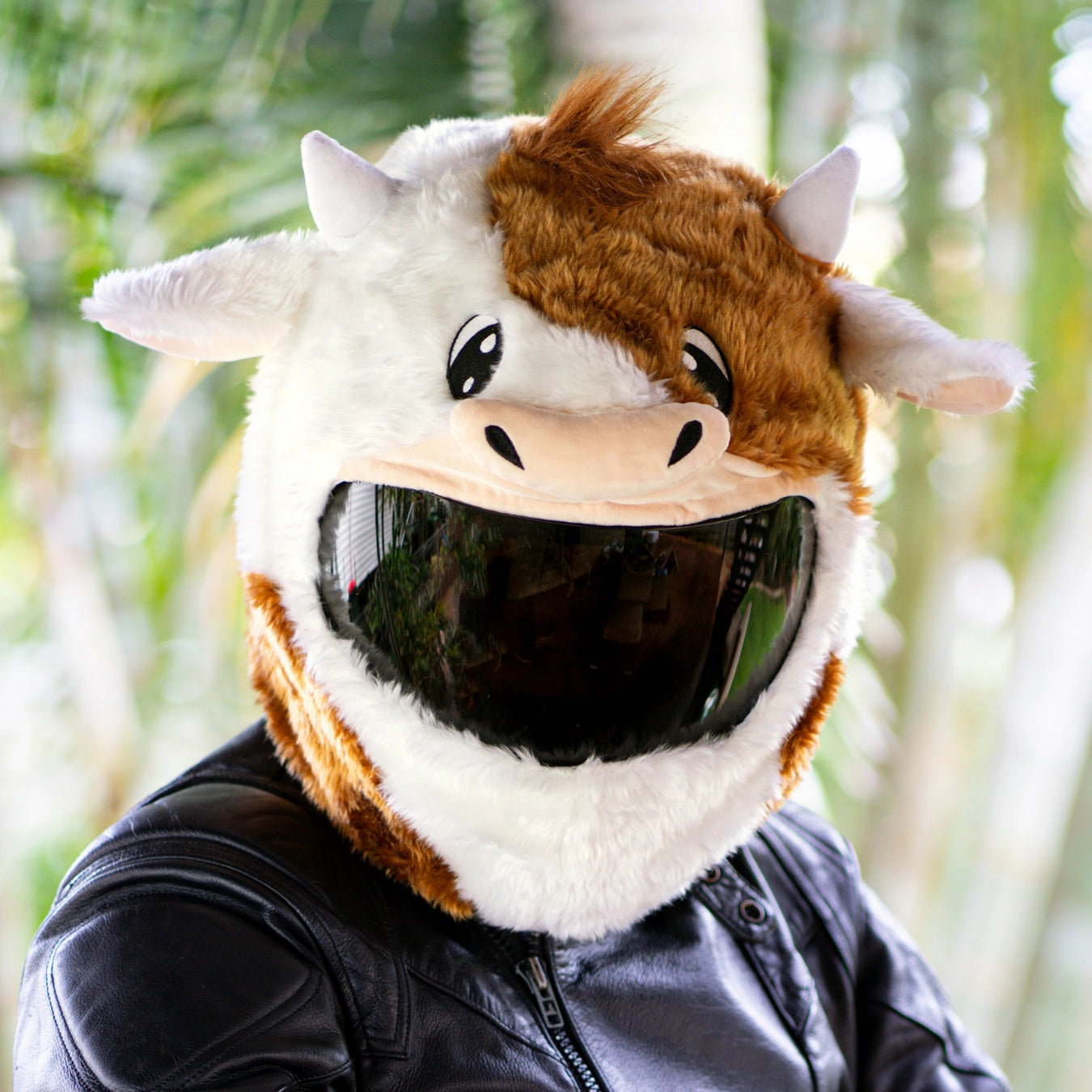 cow motorcycle helmet cover Motorcycle Helmet Cover - Cow