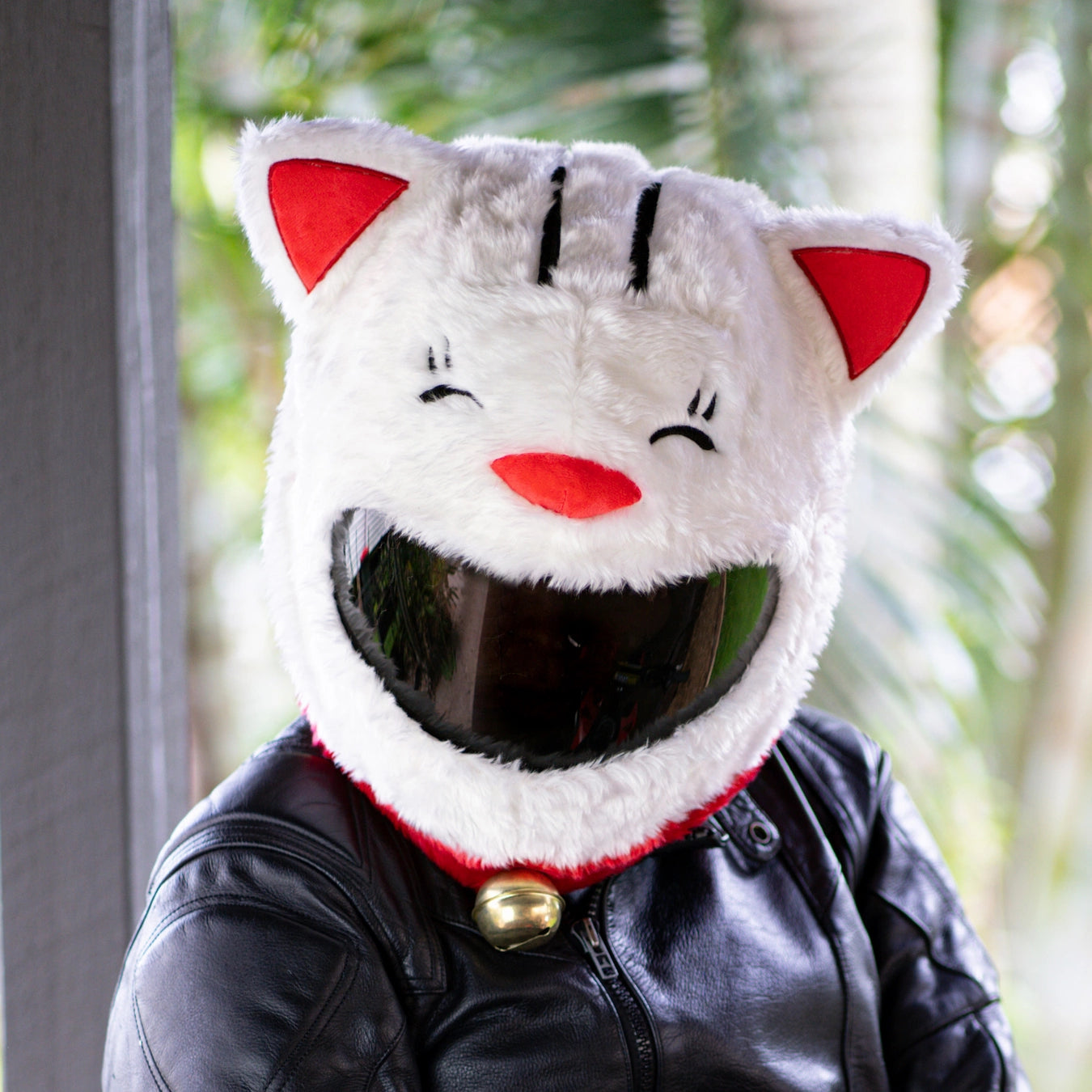 Motorcycle Helmet Cover - Lucky Cat Motorcycle Helmet Cover - Lucky Cat