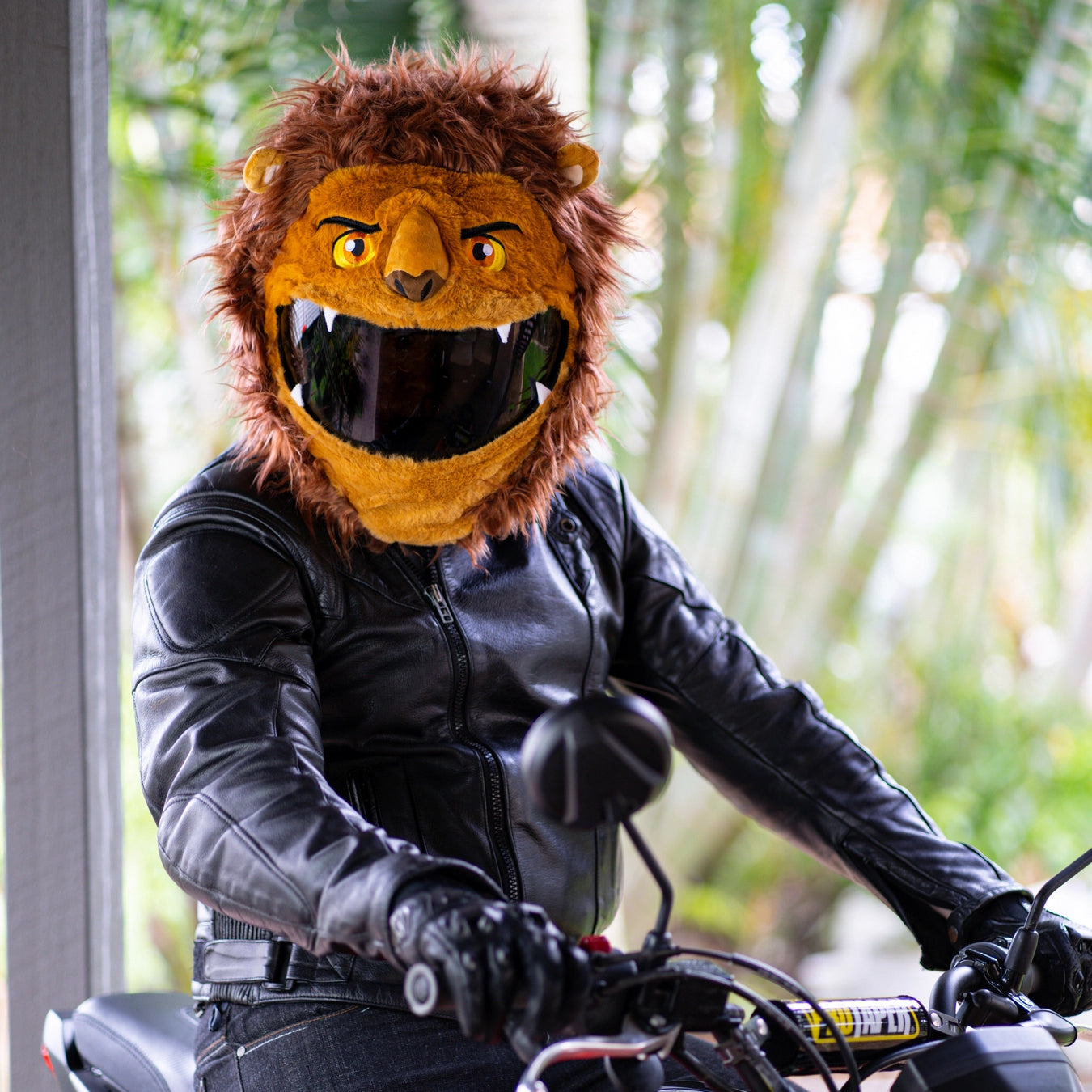 Motorcycle Helmet Cover - Lion Motorcycle Helmet Cover - Lion
