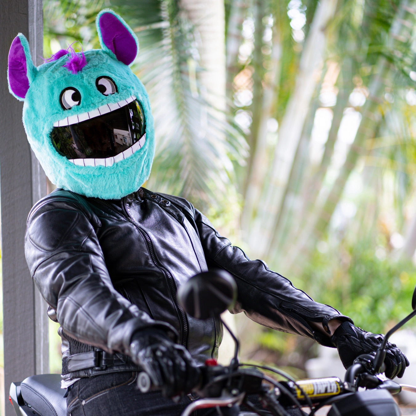 blue motorcycle helmet Motorcycle Helmet Cover