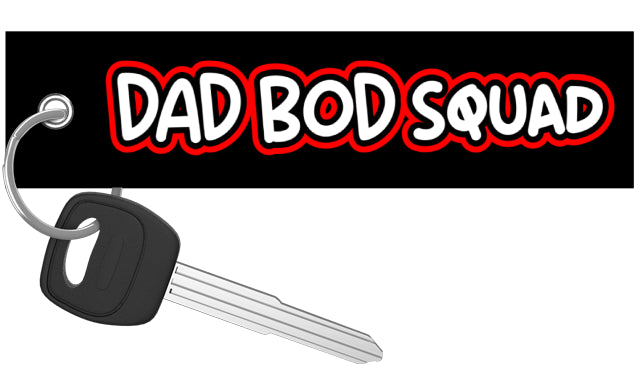 Dad Bod Squad - Motorcycle Keychain