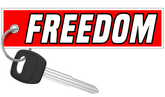 DO IT WITH DAN - Freedom/US Flag Keychain riderz